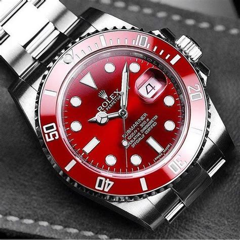 rolex withred face|rolex red face submariner.